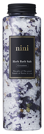 nini japan geranium herb bath salt