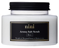 nini japan rose aroma scrub salt